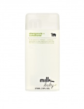 Milk&co baby šampūnas+kondicionierius kūdikiams ir vaikams, 375ml