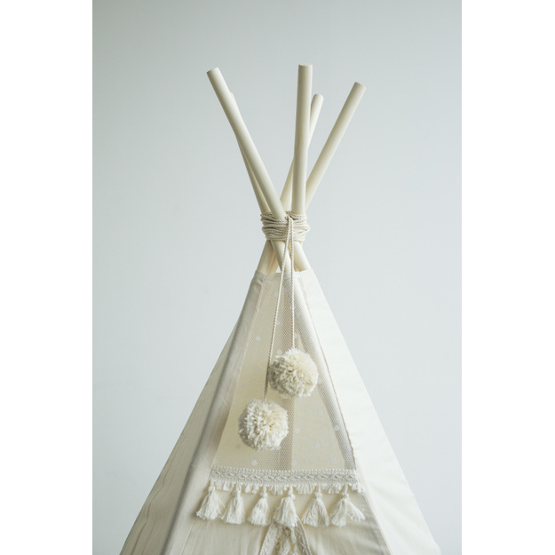 MINI CAMP palapinė | natūrali balta NUKA