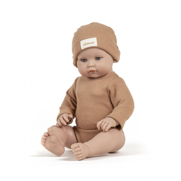 MINIKANE lėlės Bambinis bodis ir kepurė | Brown