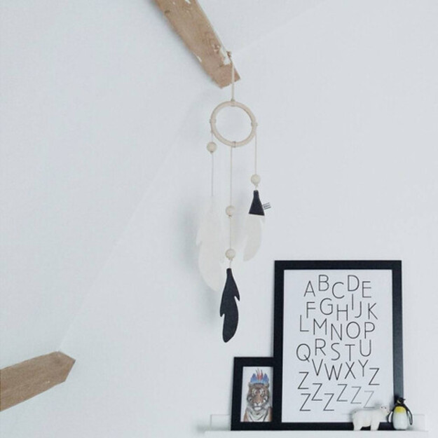 BISOU DE LOU sapnų gaudyklė juoda