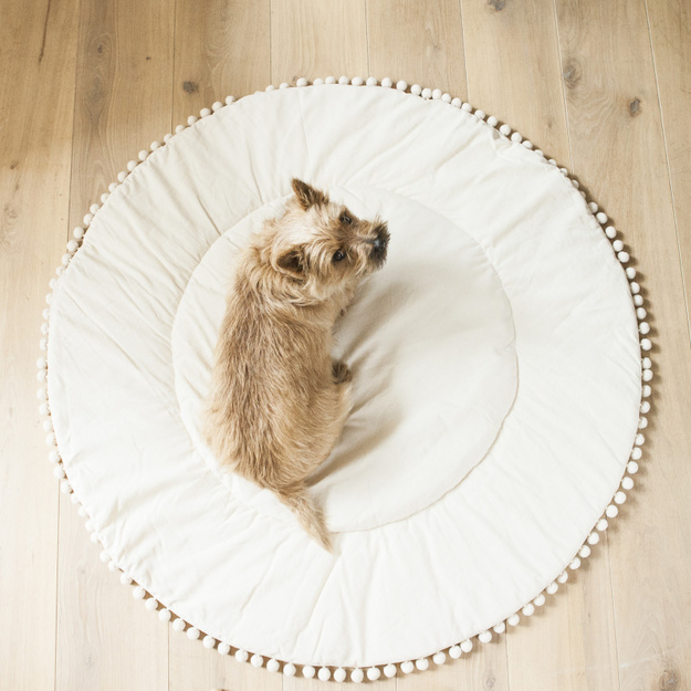 MINI CAMP palapinė su kilimėliu | natūrali balta KAY