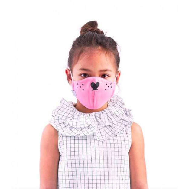 NOODOLL veido kaukė Ricecarrot, rožinė