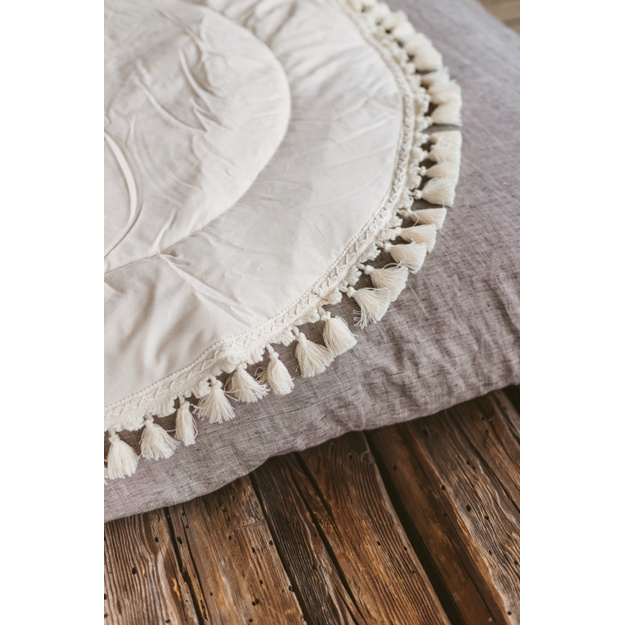 MINI CAMP palapinė su kilimėliu | natūrali balta NUKA