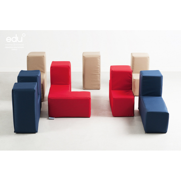 Edu2 žaidimų baldas - konstruktorius Tetrikubas