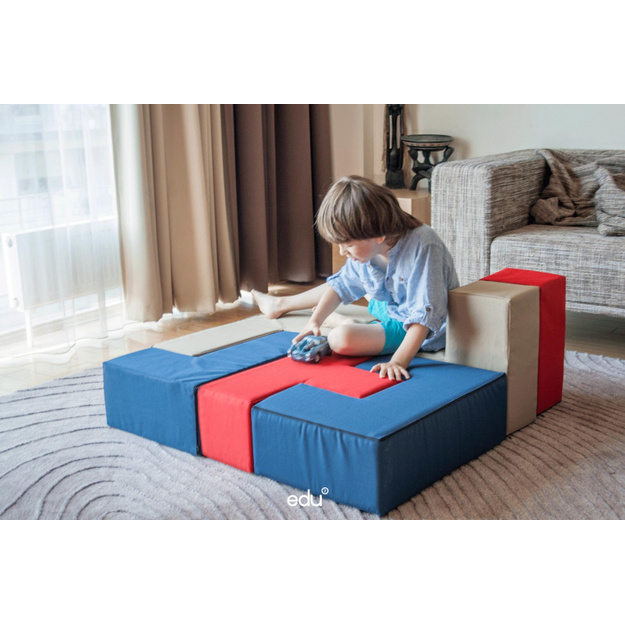 Edu2 žaidimų baldas - konstruktorius Tetrikubas