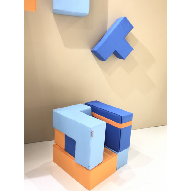 Edu2 žaidimų baldas - konstruktorius Tetrikubas