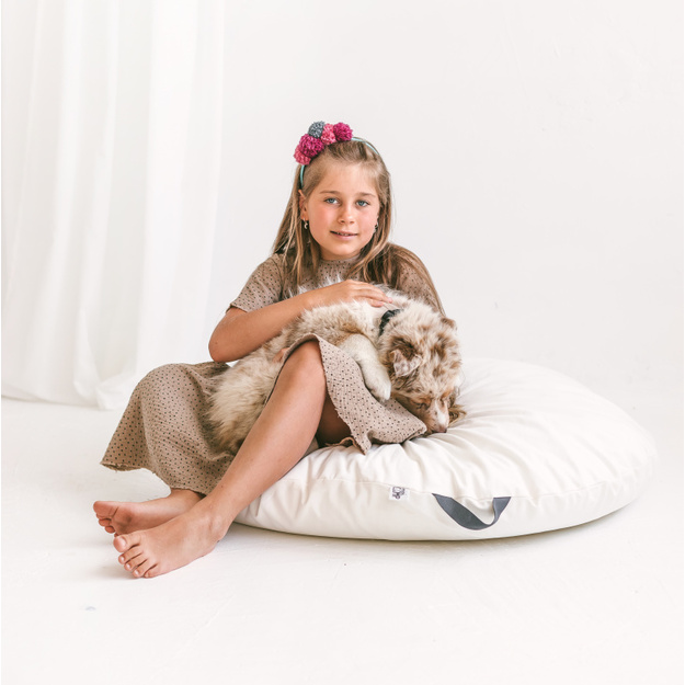 MINI CAMP grindų pagalvė | ECRU