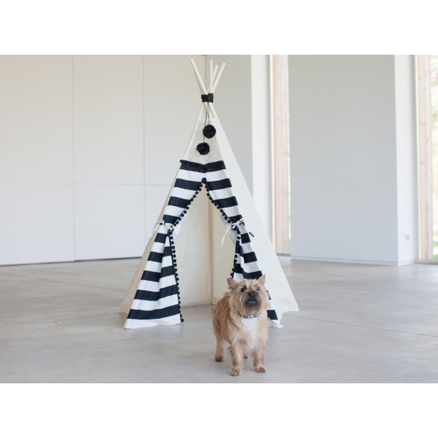 MINI CAMP palapinė | balta/juoda NANOOK