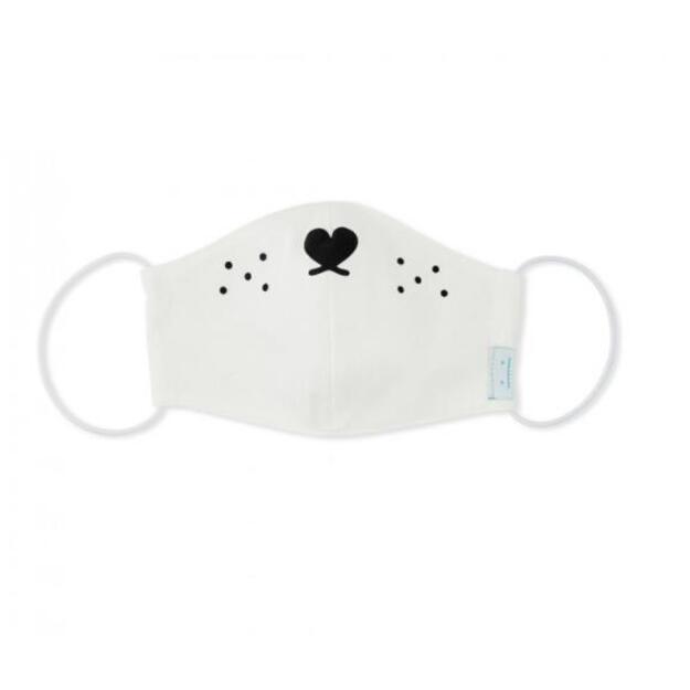 NOODOLL veido kaukė Riceturnip, balta