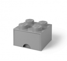 LEGO stalčius 4 pilkas