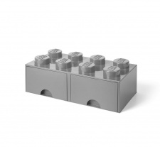 LEGO stalčius 8 pilkas