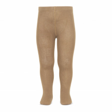 CONDOR plain basic tights | camel