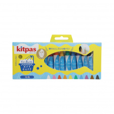 KITPAS crayons for bath, 10 colours