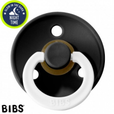 BIBS čiulptukas šviečiantis, 0-6 mėn., black night