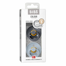 BIBS pacifier set, 0-6 m.