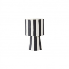 OYOY Toppu pot | Black/white