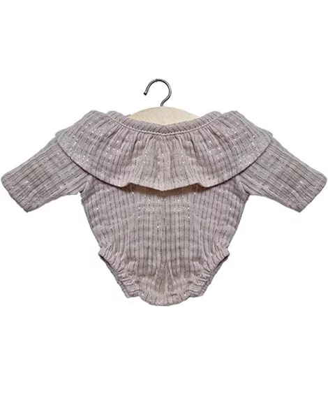MINIKANE lėlės bodis, Colette lurex beige