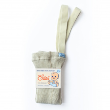 SILLY SILAS pėdkelnės be pėdučių su petnešomis 1-2 m. CREAM