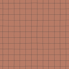 LILIPINSO wallpaper | GRID / TERRACOTTA | PRE-ORDER