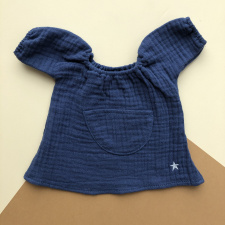 MINIKANE lėlės suknelė, blue