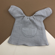 MINIKANE doll dress, light grey