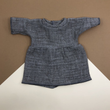 MINIKANE lėlės suknelė, grey