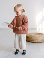 KIDS OF APRIL megztinis 1-2 m, terracotta