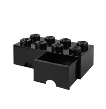 LEGO stalčius 8 juodas