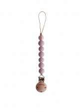MUSHIE čiulptuko/kramtuko/žaisliuko laikiklis Halo, mauve