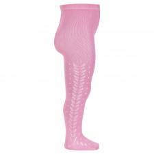 CONDOR openwork tights | pink