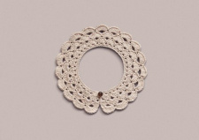POPOPB apykaklė Sweet - beige cream, adult
