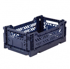 AY-KASA storage box mini, navy
