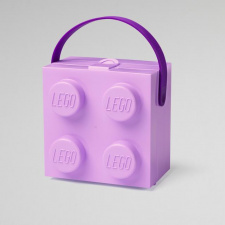 LEGO Lunch Box with handle | lavender