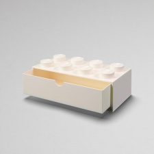 LEGO desk drawer 8 white
