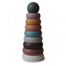 MUSHIE stacking rings toy | Rustic