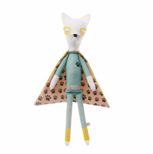 PANI PIESKA lėlė Superhero kitty